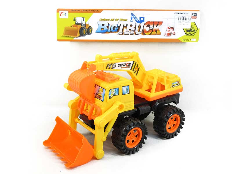 Free Wheel Construction Car toys