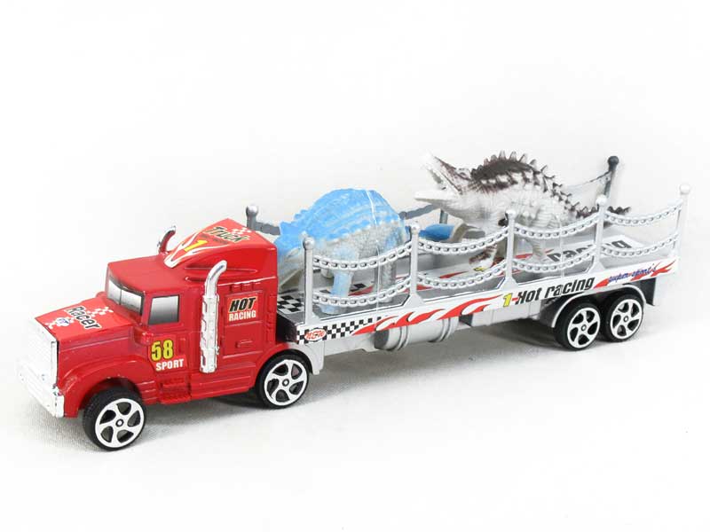 Free Wheel Truck Tow Dinosaur(2C) toys