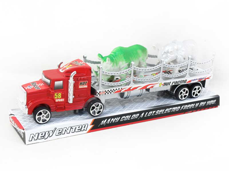 Free Wheel Truck Tow Animal((2C) toys