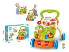 Infant toys baby walker set activity trolley
