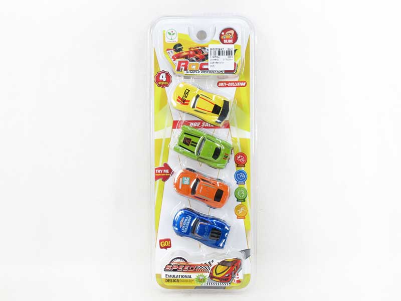 Die Cast Car Free Wheel(4in1) toys