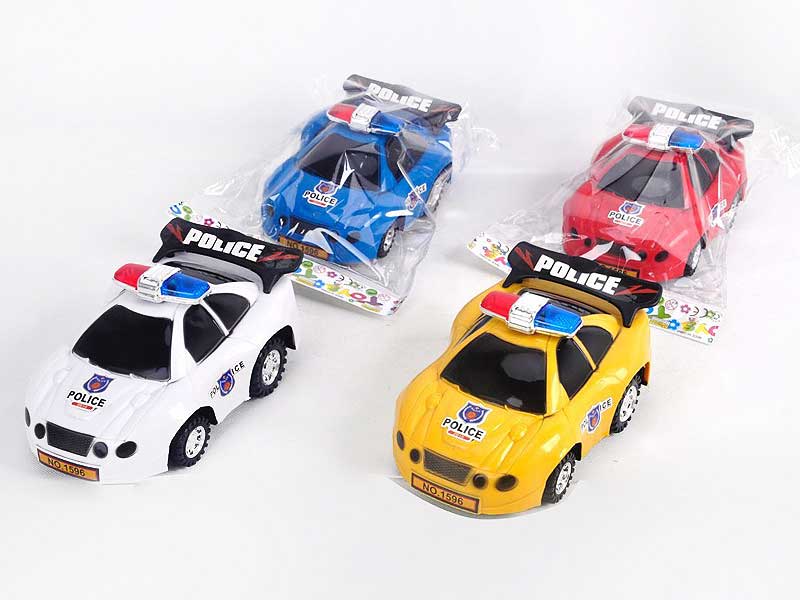 Free Wheel Police Car(4C) toys