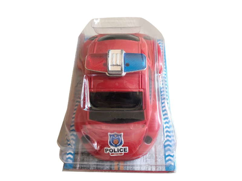 Free Wheel Police Car93c) toys