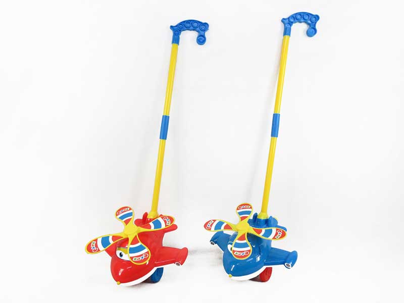 Push Plane W/Bell(2C) toys