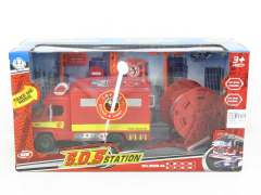 Free Wheel Fire Engine Set W/L_S