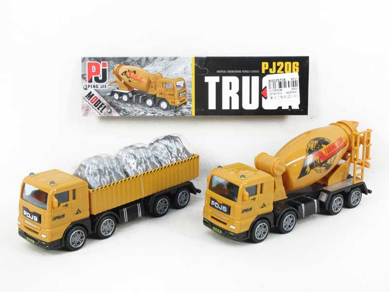 Free Wheel Construction Truck(2im1) toys