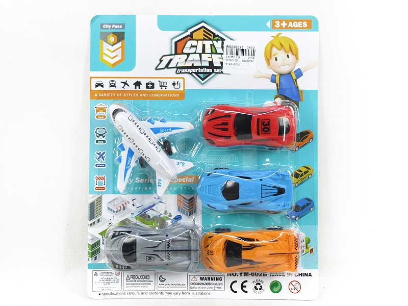Free Wheel Sports Car & Free Wheel Airplane toys