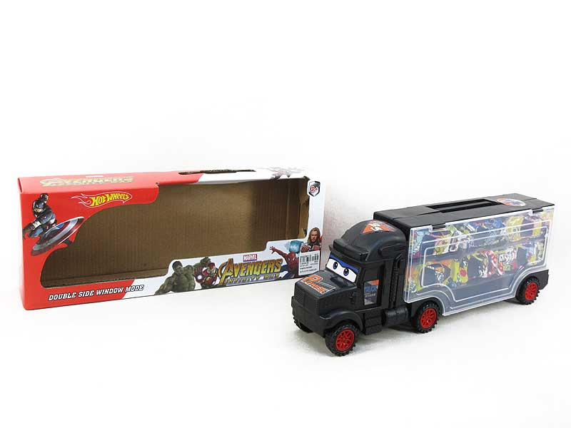 Free Wheel Truck Tow Pull Back Car toys