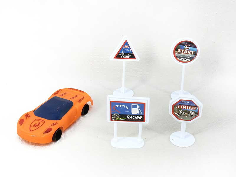 Free Wheel Racing Car Set(5in1) toys