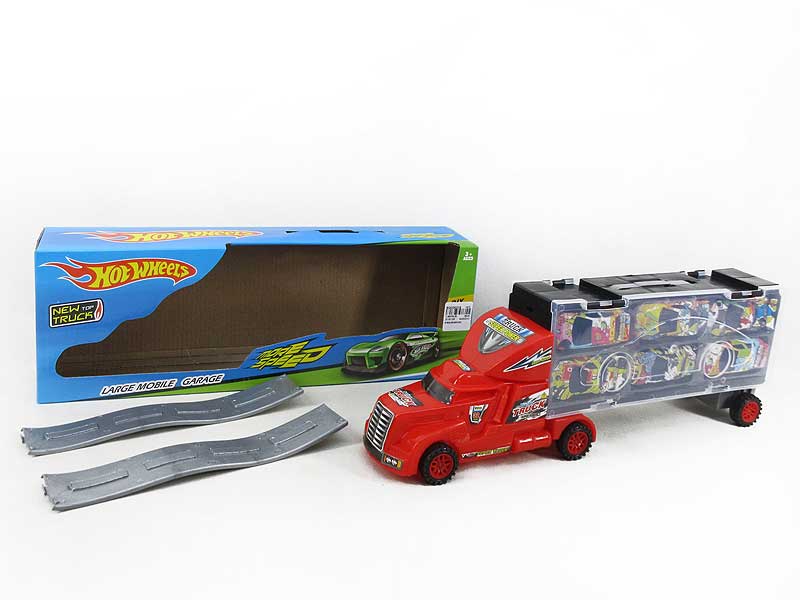 Free Wheel Truck Tow Pull Back Car(2C) toys
