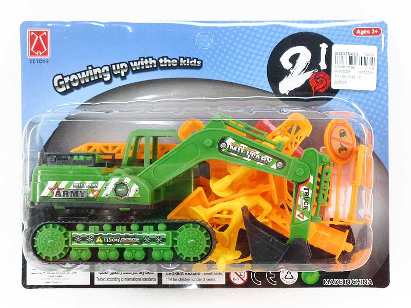 Free Wheel Construction Truck Set(3C) toys