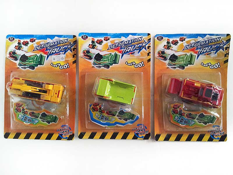 Free Wheel Transforms Car(3S) toys