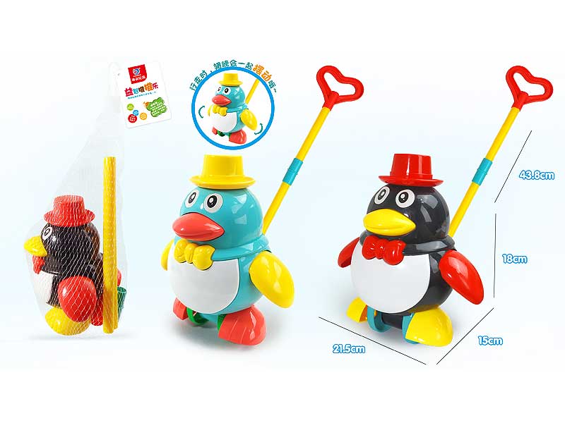 Push Penguin toys