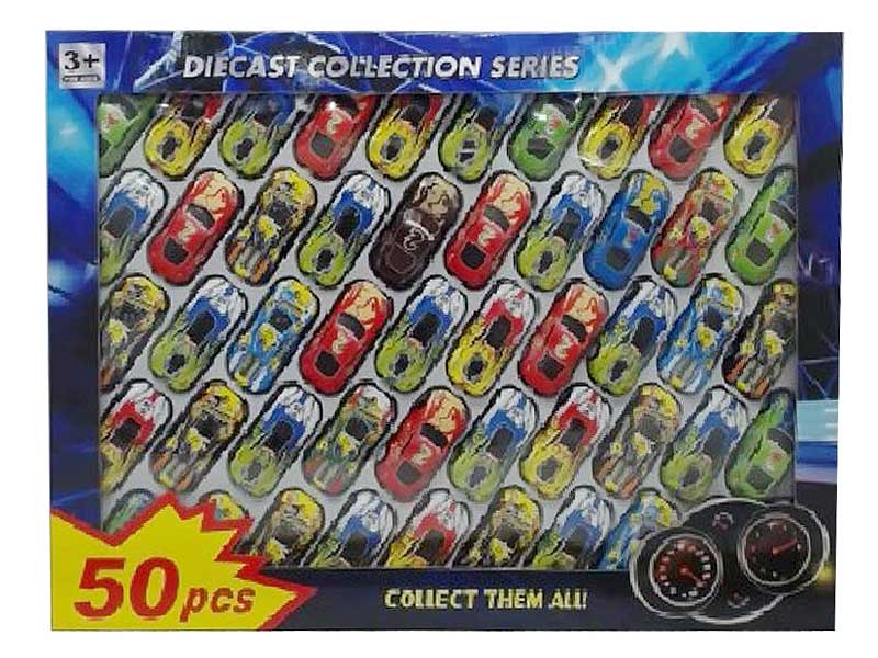 Die Cast Car Free Wheel(50in1) toys