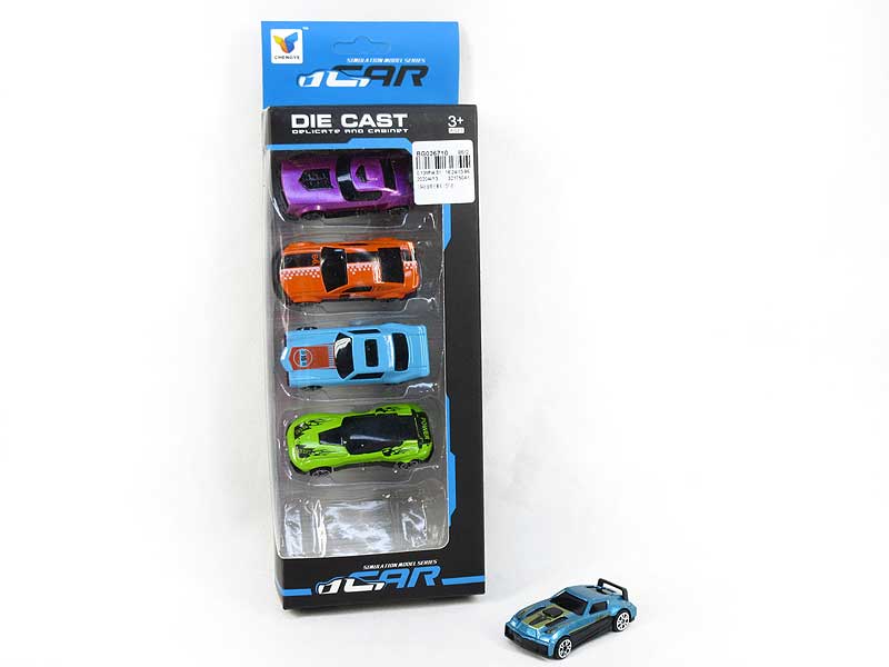 1:64 Die Cast Racing Car Free Wheel(5in1) toys