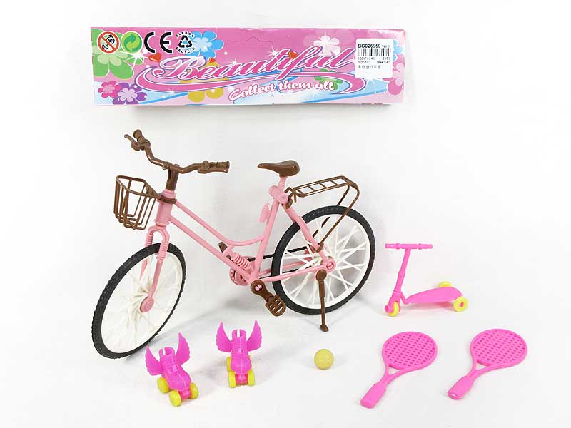 Free Wheel  Bike Set toys