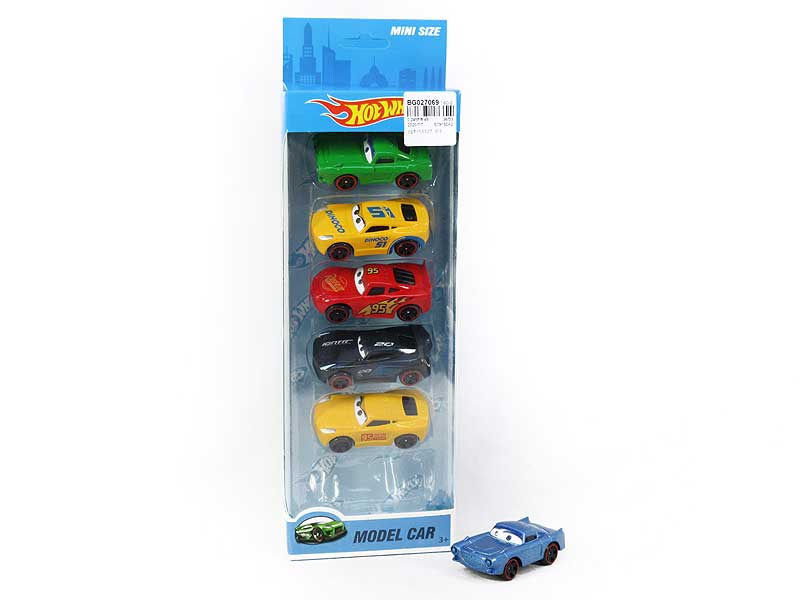 Die Cast Car Free Wheel(6in1) toys