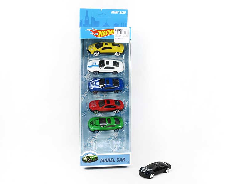 Die Cast Sports Car Free Wheel(6in1) toys