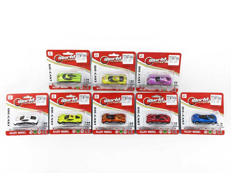 Die Cast Car Free Wheel(8S) toys