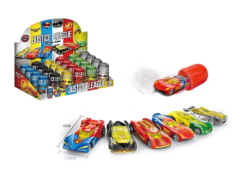 Die Cast Car Free Wheel(24in1) toys