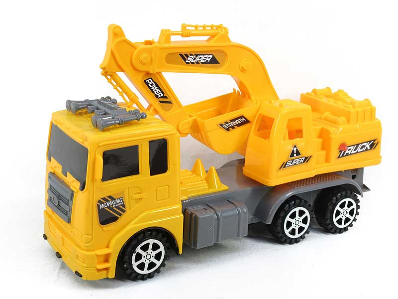 Free Wheel Construction Truck toys