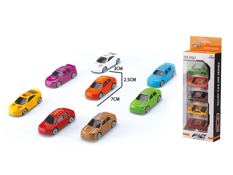 1:64 Die Cast Cross-country Car Free Wheel(5in1) toys