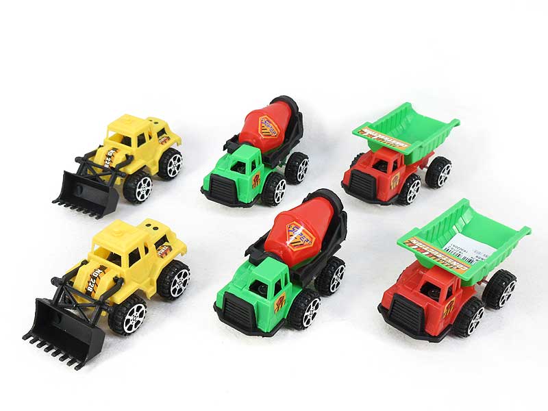 Free Wheel Construction Truck(6in1) toys