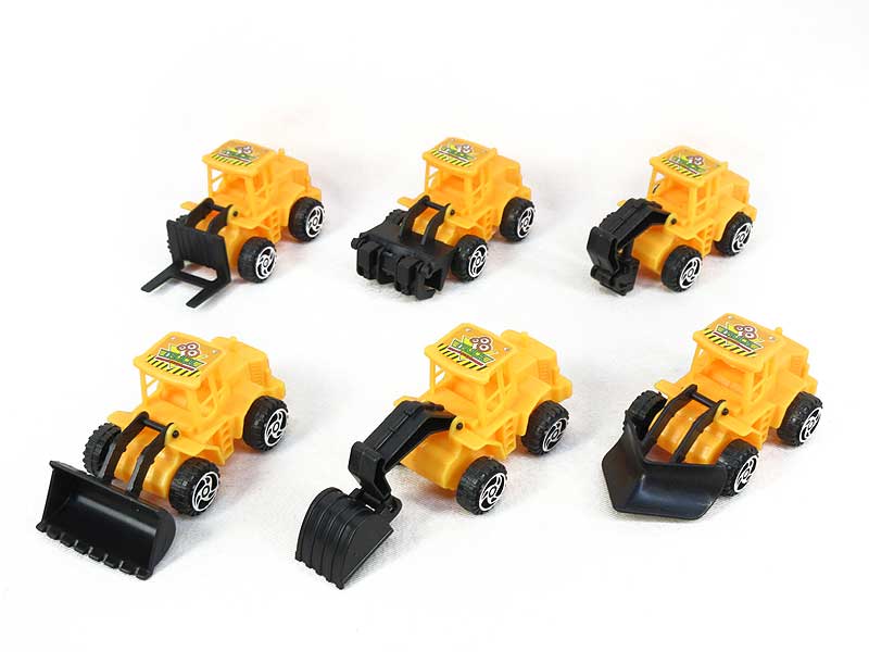 Free Wheel Construction Truck(6in1) toys