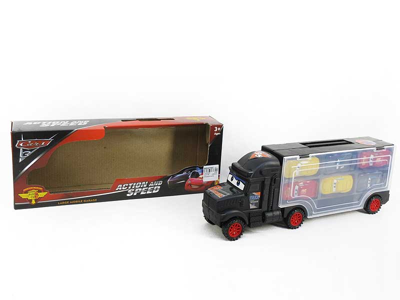 Free Wheel Truck Tow Free Wheel Car(3C) toys