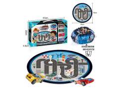 Die Cast Racing Car Free Wheel Set toys