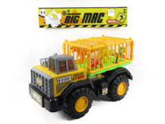 Free Wheel Truck Tow Dinosaur toys