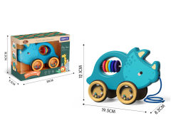 Drag Toy Smart Triceratops