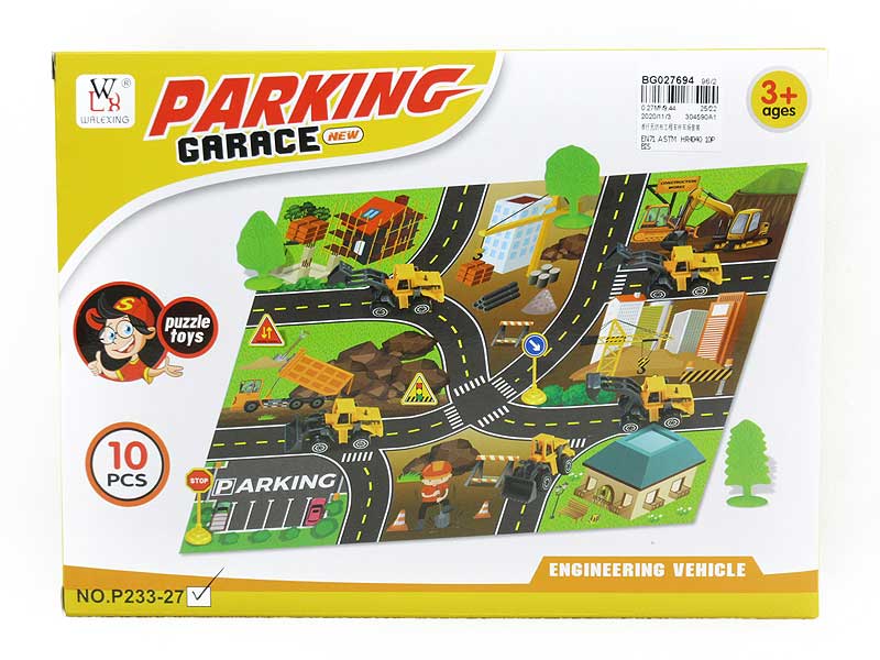 Free Wheel Engineering Parking Lot toys
