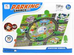 Free Wheel Parking Lot Set toys