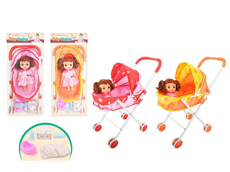 Go-cart & Doll(2C) toys