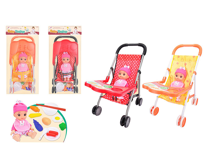 Go-cart & Doll(2C) toys