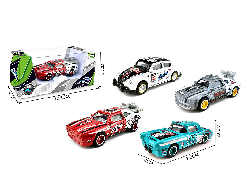 Die Cast Racing Car Free Wheel(4S4C) toys