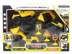 Free Wheel Construction Truck Set(3in1)