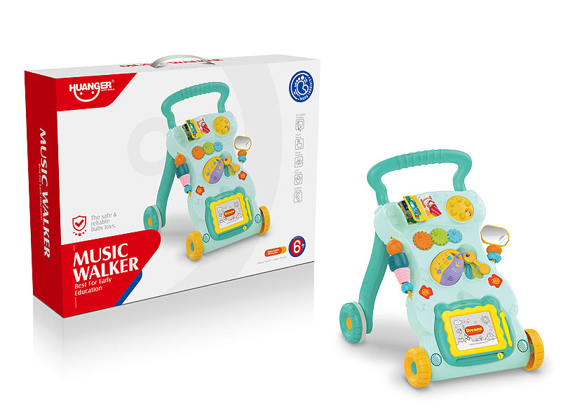 Musical Walking Cart W/L toys