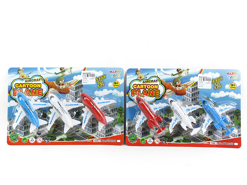 Free Wheel Airplane(3in1) toys