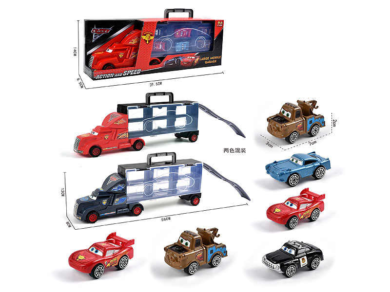 Friction Tow Truck Set(2C) toys