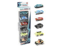 Die Cast Car Free Wheel(6in1)