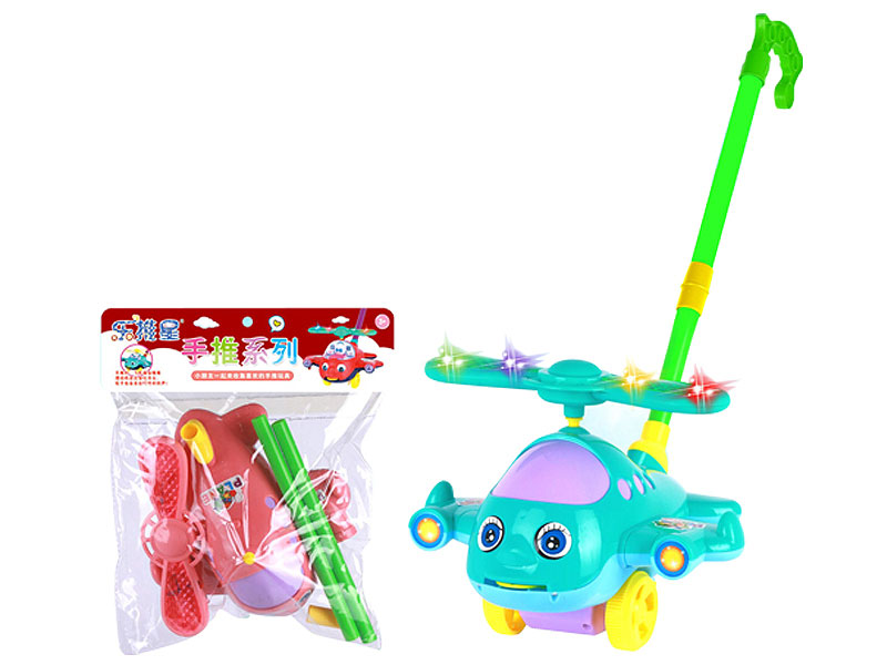 Push Plane W/L(2C) toys