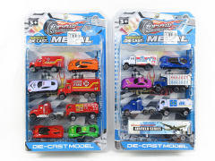 1:64 Die Cast Car Set Free Wheel(2S)