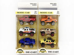Die Cast Car Free Wheel(3in1)