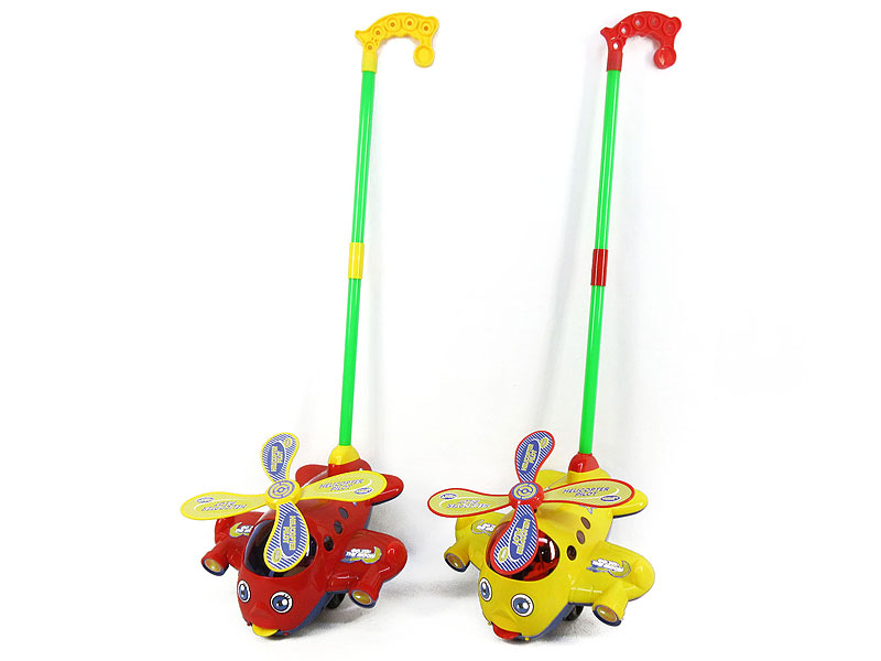 Push Plane W/Bell(2C) toys
