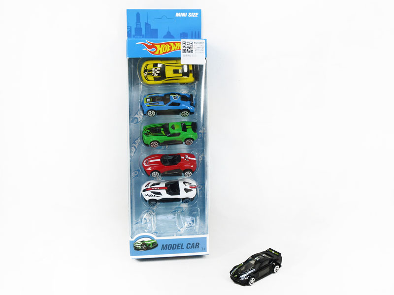 Die Cast Racing Car Free Wheel(6in1) toys