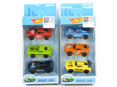 Die Cast Car Free Wheel(3in1)