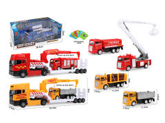 Die Cast Car Set Free Wheel(3S) toys