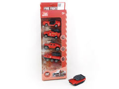 Die Cast Fire Engine Free Wheel(5in1) toys